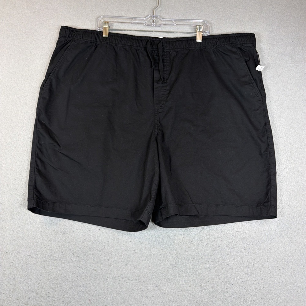 Old Navy Men Jogger Shorts XXXL Tall Built-in Flex Casual Comfort Black NWT